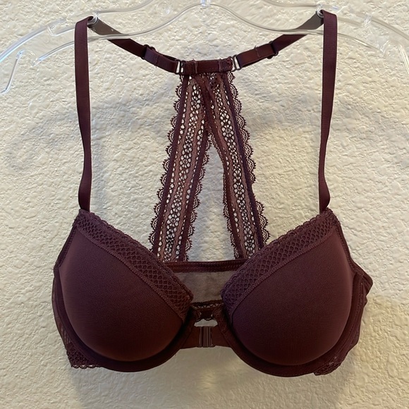 Auden Racerback Bra - Plum - Picture 1 of 12
